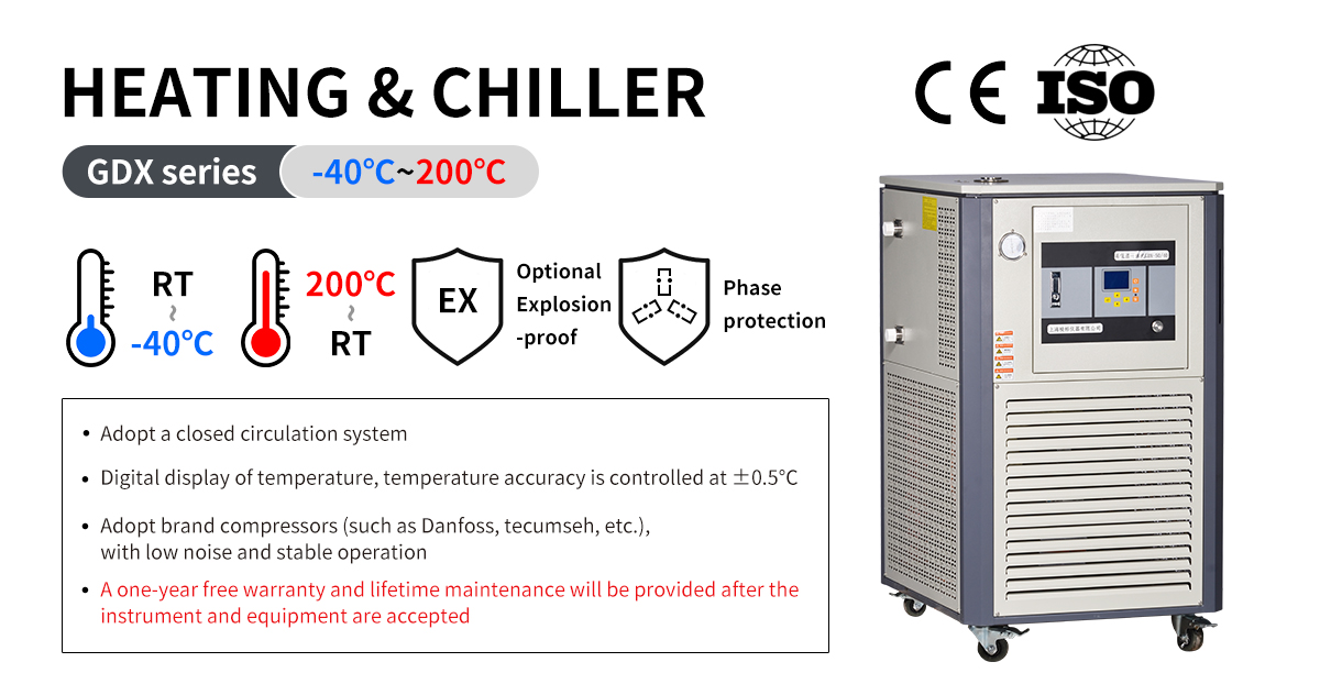 -40~200 Degree Heating And Cooling Systems Designed For Jacketed Reactions